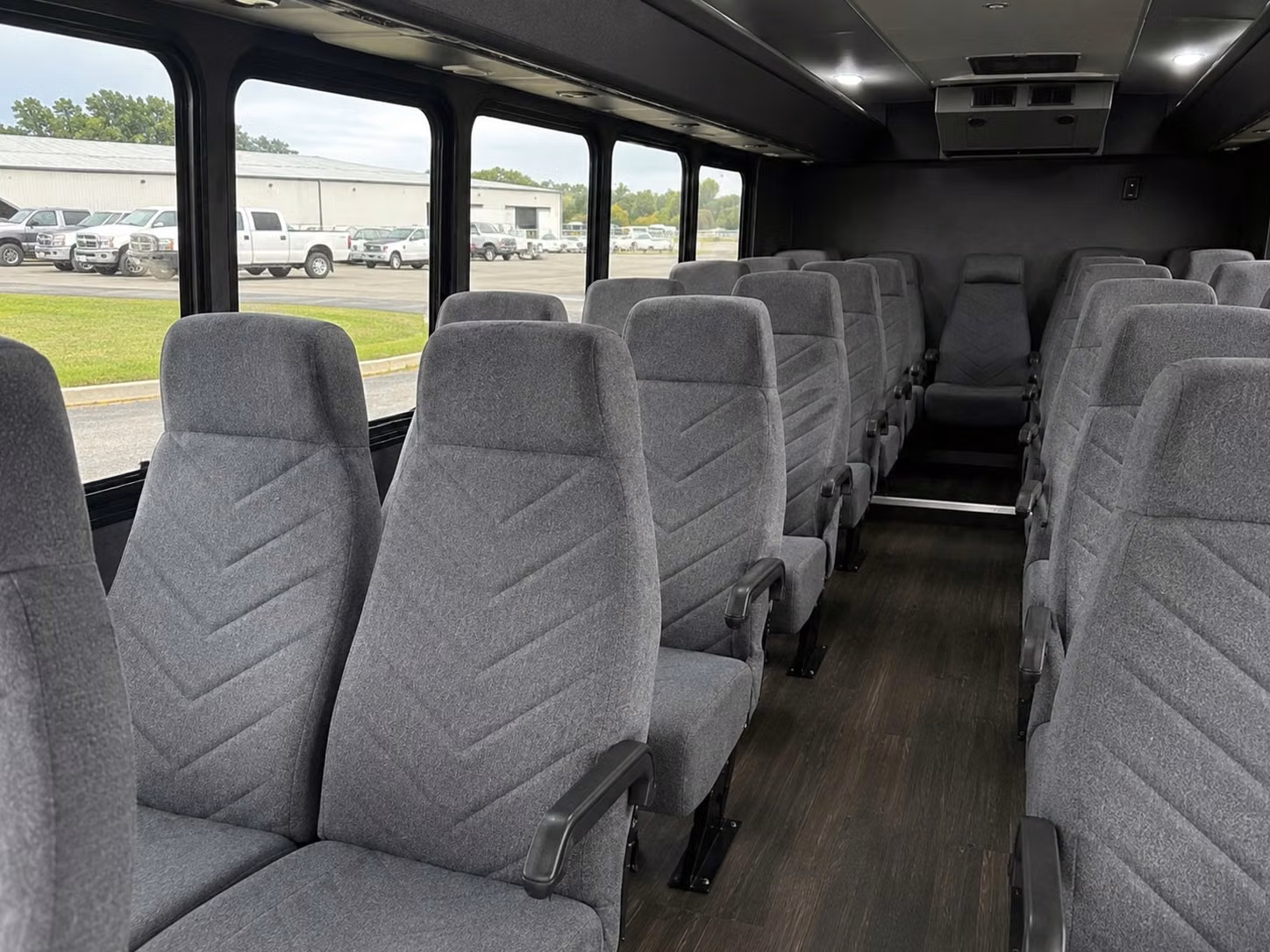 20 passenger minibus inside