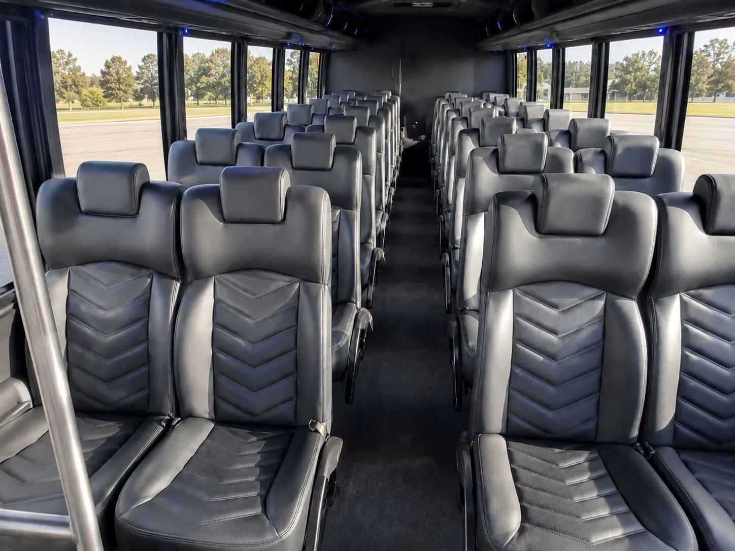 20 passenger minibus interior