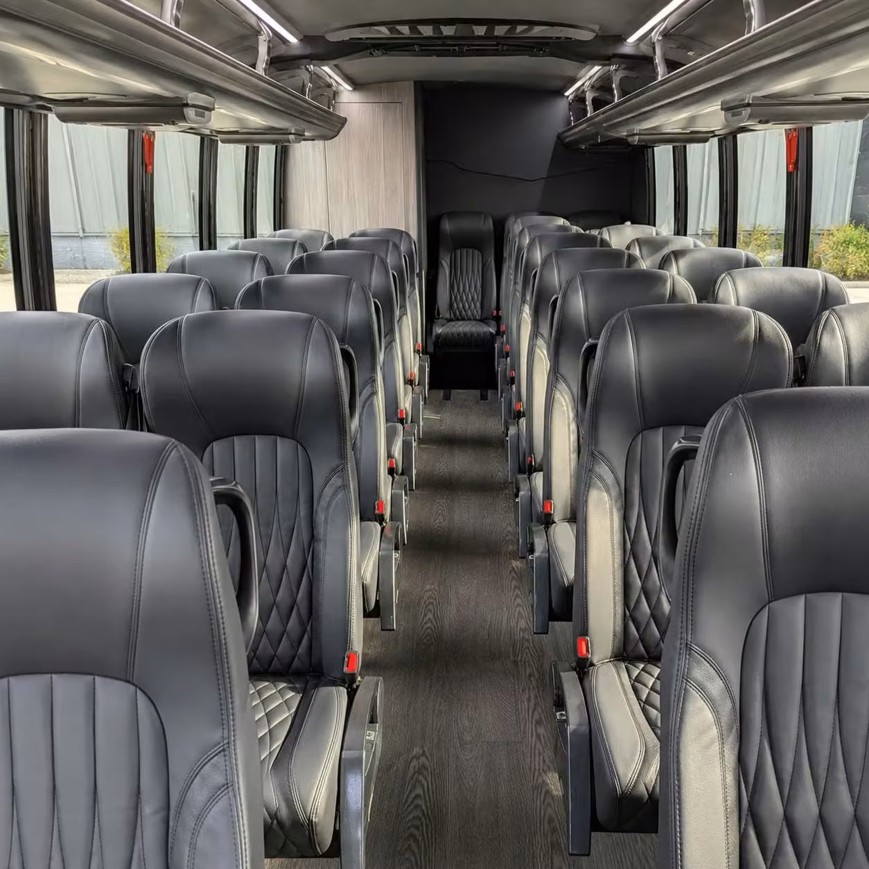 35 passenger minibus inside