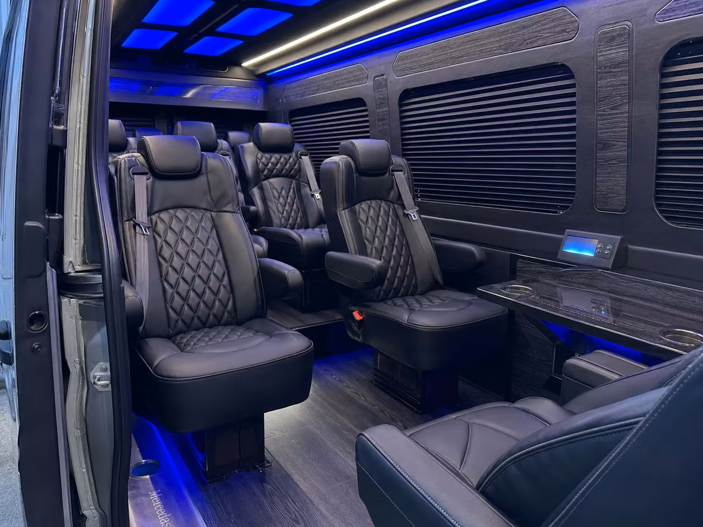 sprinter van transportation for groups and events across birmingham