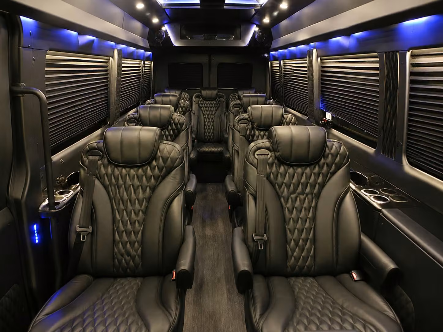sprinter van with driver interior