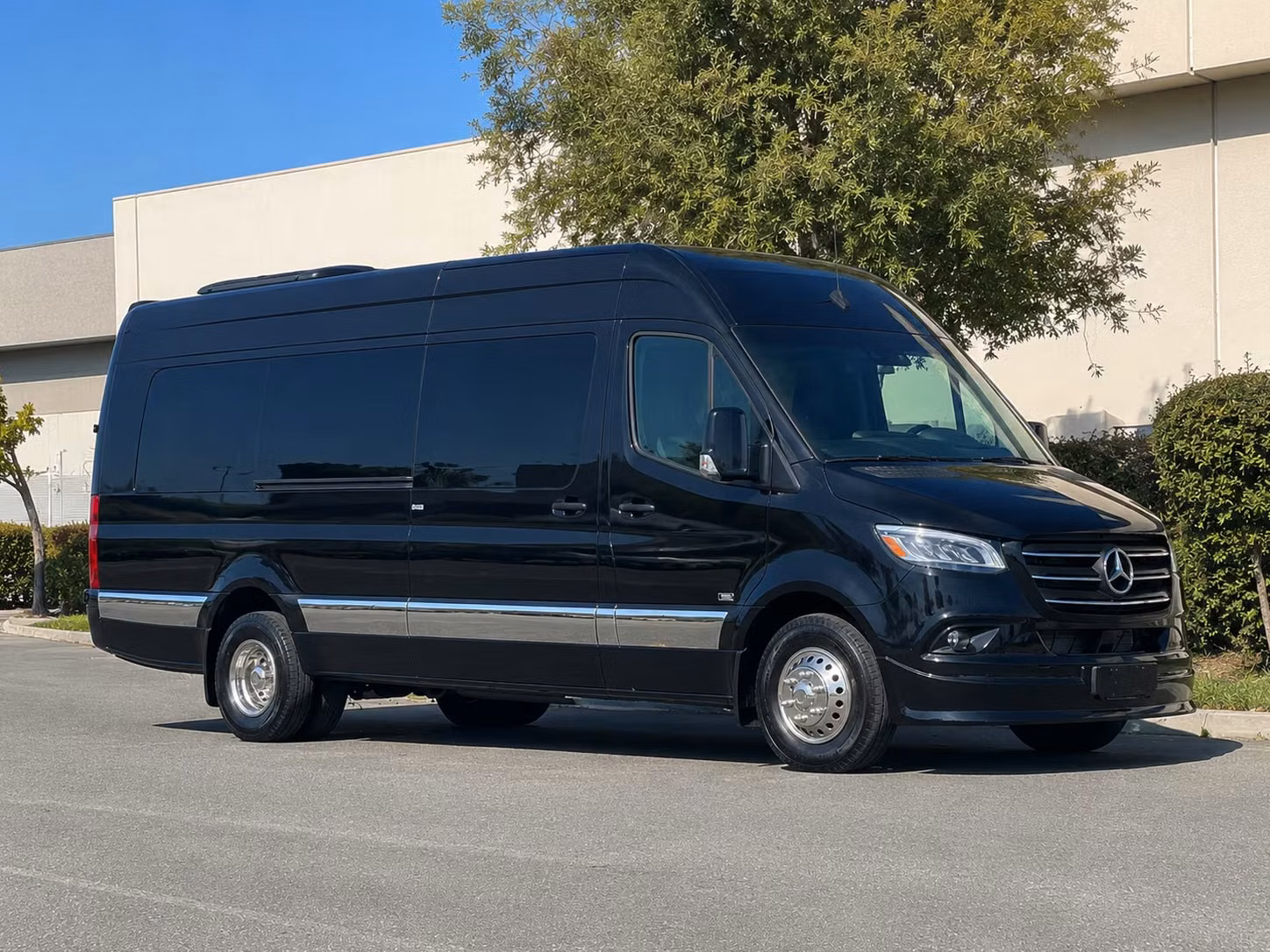 sprinter van with driver